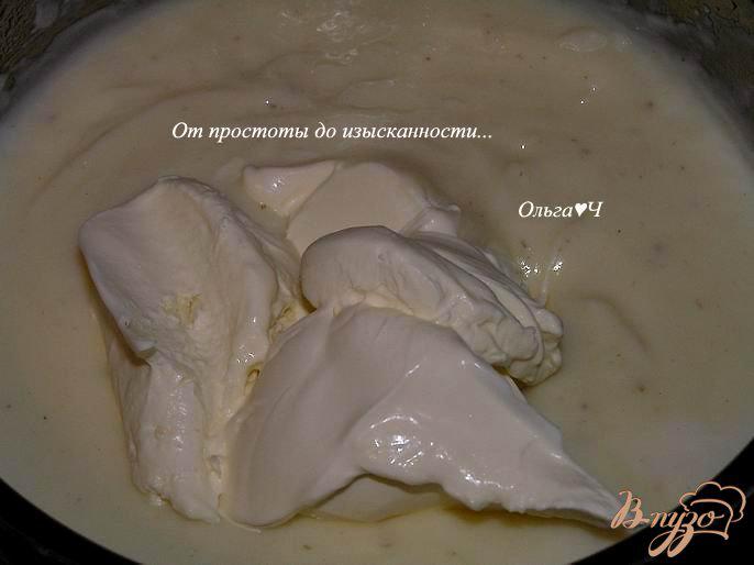 Фото приготовление рецепта: Ванильное мороженое из заварного крема шаг №3