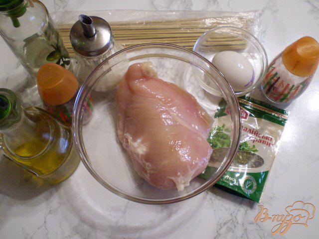 Фото приготовление рецепта: Шашлык в духовке из куриного филе шаг №1