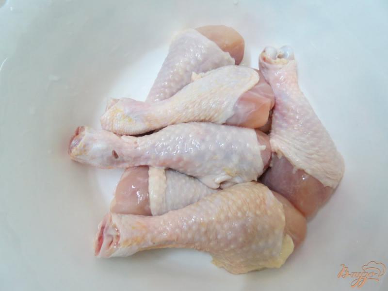 Фото приготовление рецепта: Куриные голени по- китайски шаг №1