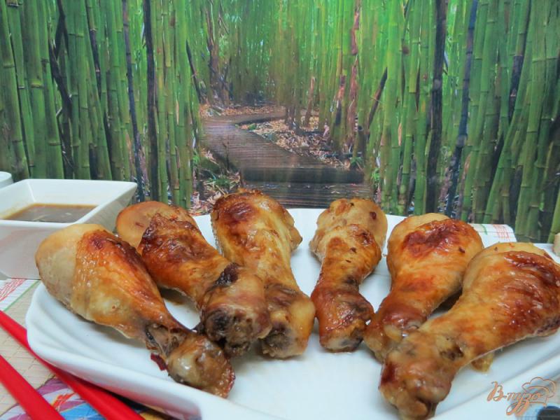 Фото приготовление рецепта: Куриные голени по- китайски шаг №7