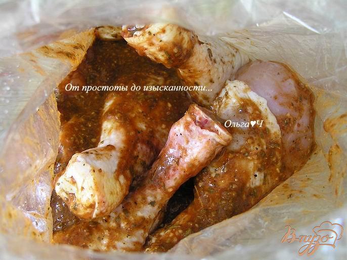 Фото приготовление рецепта: Куриные ножки в пряном томатном маринаде шаг №2