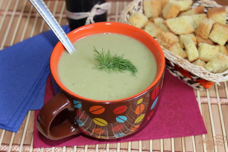 Фото приготовление рецепта: Крем-суп из шпината шаг №6