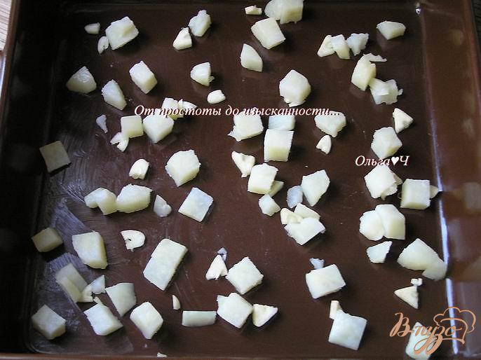 Фото приготовление рецепта: Фриттата с курицей, картофелем и кукурузой шаг №1