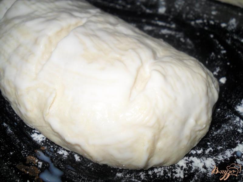 Фото приготовление рецепта: Хлеб на кефире в духовке шаг №4