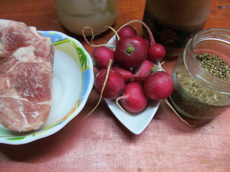 Фото приготовление рецепта: Веррины с охлажденной свининой шаг №1