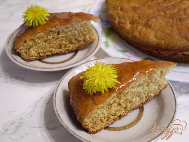 Фото приготовление рецепта: Пирог на меду из одуванчиков шаг №10