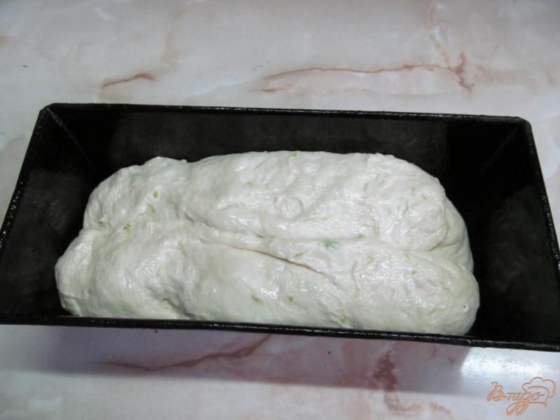 Фото приготовление рецепта: Хлеб с кабачком и горчицей шаг №7