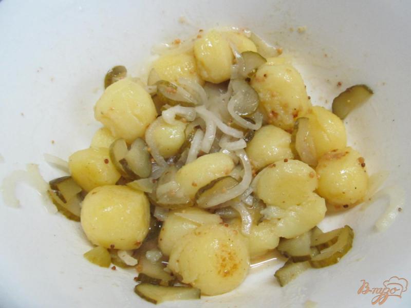 Фото приготовление рецепта: Американский картофельный салат шаг №9