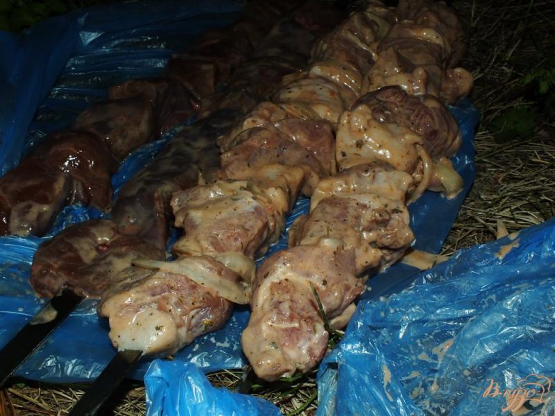 Фото приготовление рецепта: Шашлык свиной в специях и травах на скорую руку шаг №6