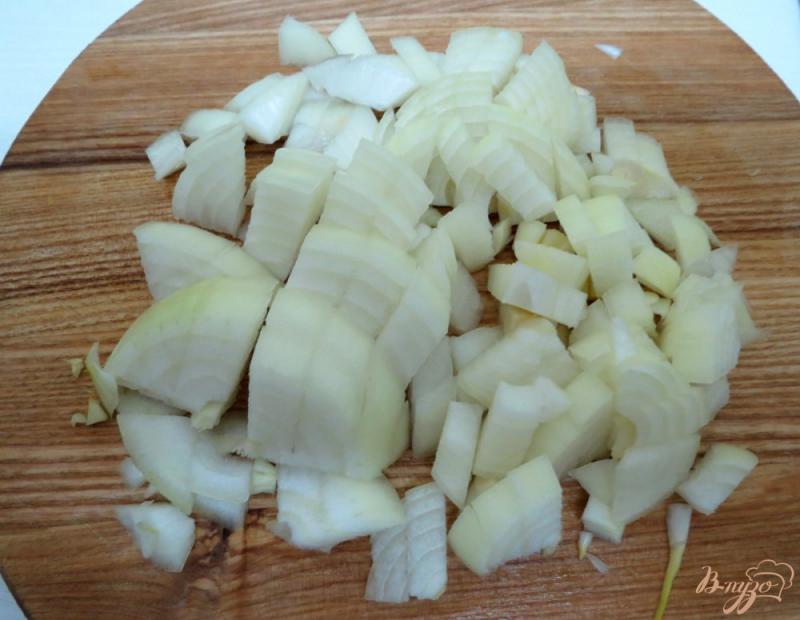 Фото приготовление рецепта: Запеканка из молодой капусты и куриного мяса шаг №2