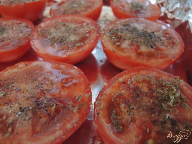 Фото приготовление рецепта: Вяленые помидоры шаг №4
