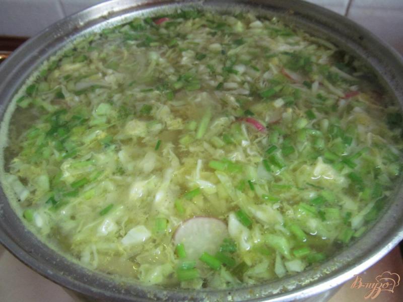 Фото приготовление рецепта: Рисовый суп с овощами шаг №8