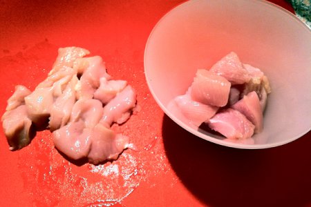 Пенне с тыквой и курицей Пенне с тыквой и курицей