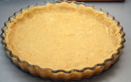 Миндальный пирог с клубникой Миндальный пирог с клубникой