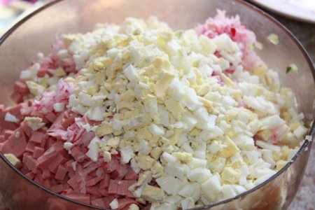 Окрошка с квасом Окрошка с квасом