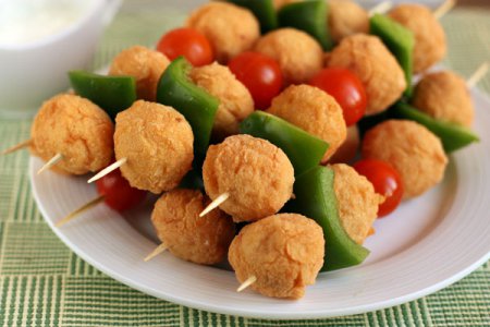 Сочные и хрустящие куриные крокеты Сочные и хрустящие куриные крокеты
