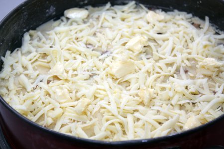 Картофельная запеканка с грибами Картофельная запеканка с грибами