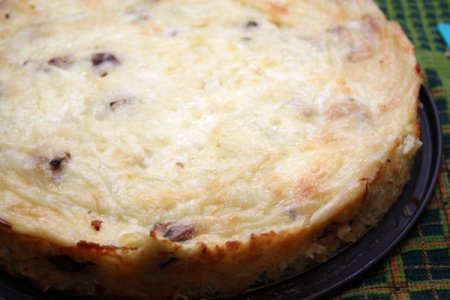 Картофельная запеканка с грибами Картофельная запеканка с грибами