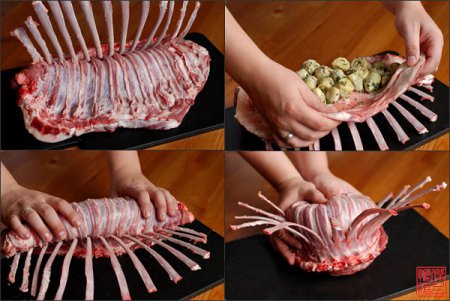 Корона из бараньей корейки Корона из бараньей корейки