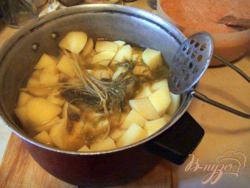 Картофельная запеканка с печёночным суфле. Картофельная запеканка с печёночным суфле.