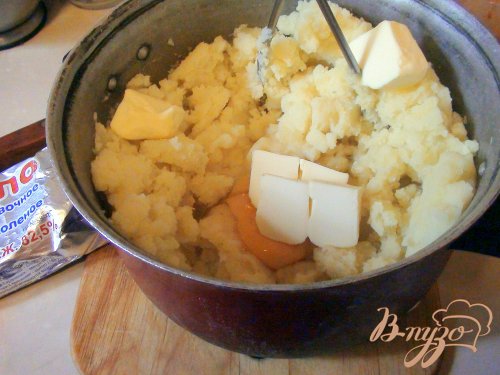 Картофельная запеканка с печёночным суфле. Картофельная запеканка с печёночным суфле.