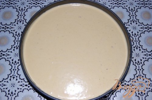Яблочный торт с карамельным Баварским муссом с корицей Яблочный торт с карамельным Баварским муссом с корицей