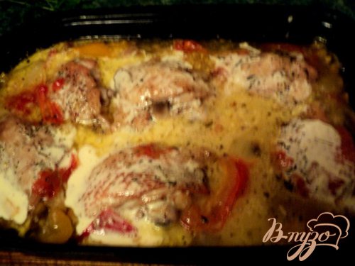 Куриные бедрышки по-провански. Куриные бедрышки по-провански.