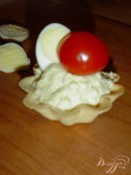 Тарталетки с куриным муссом Тарталетки с куриным муссом