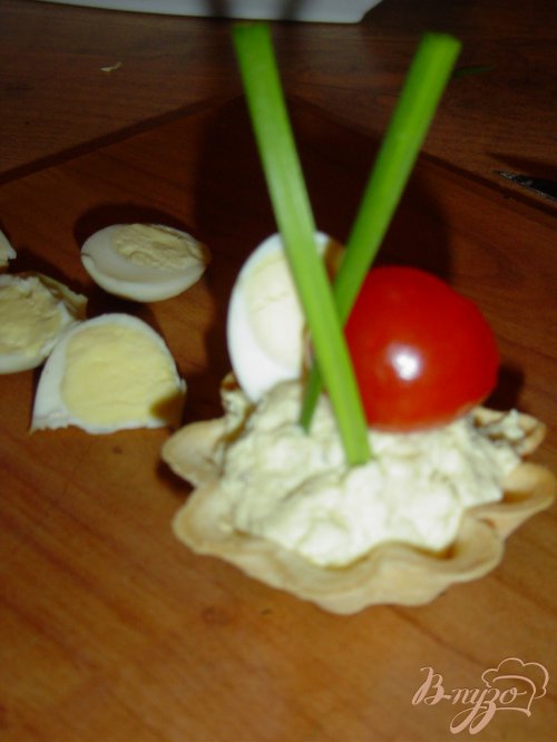 Тарталетки с куриным муссом Тарталетки с куриным муссом