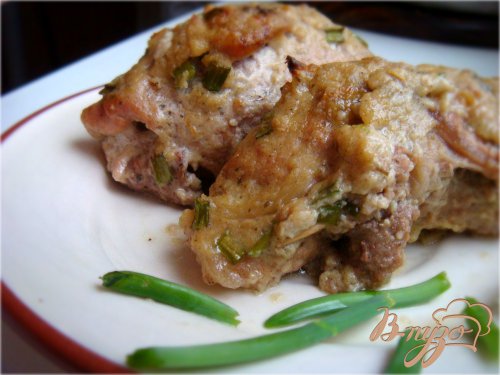 Мясные рулетики под прованским соусом Мясные рулетики под прованским соусом