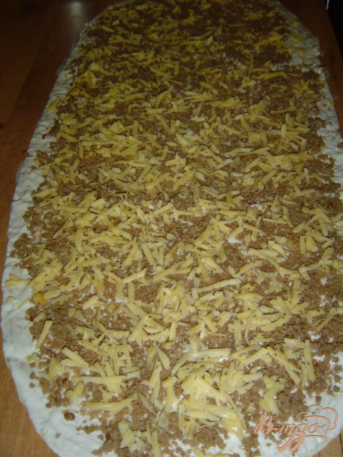 Пирог из лаваша с мясом, сыром, помидорами -черри Пирог из лаваша с мясом, сыром, помидорами -черри