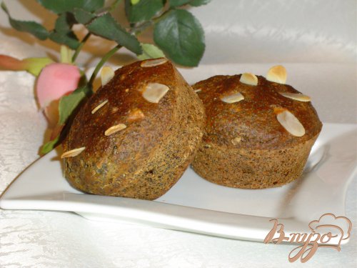 Маковые постные маффины Маковые постные маффины