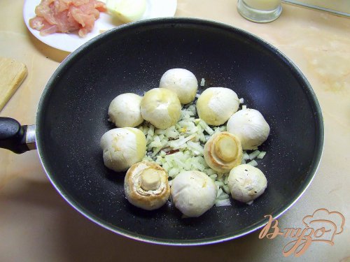 Куриные грудки фаршированные грибами. Куриные грудки фаршированные грибами.