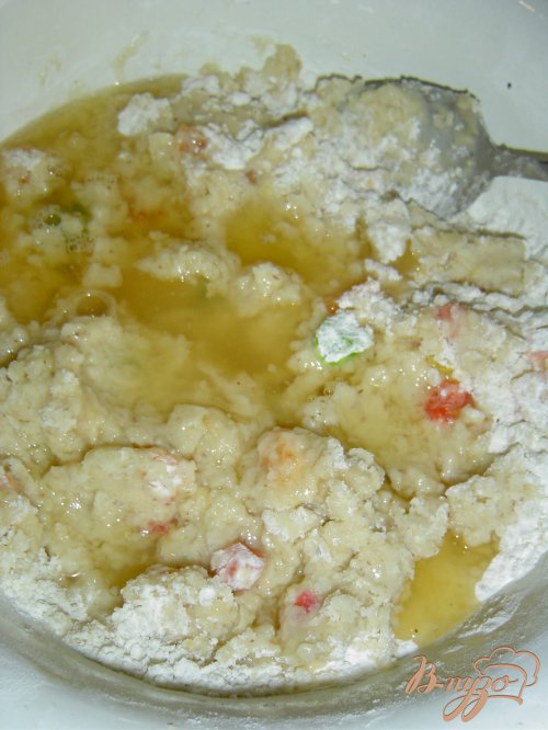 Постное печенье с орехами и цукатами Постное печенье с орехами и цукатами