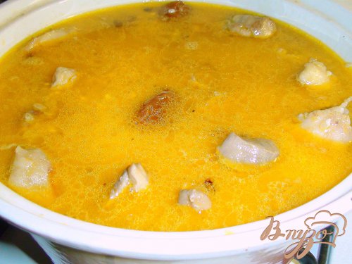 Курица с рИсом, алычой и барбарИсом. По мотивам блюда «плов с курицей». Курица с рИсом, алычой и барбарИсом. По мотивам блюда «плов с курицей».