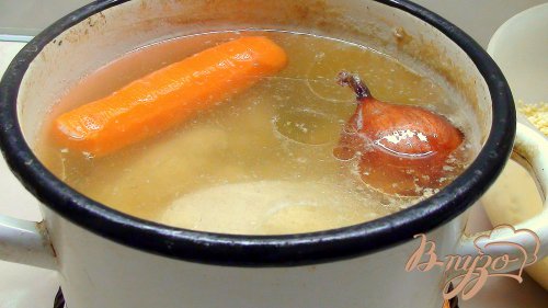 Пшённая каша с курочкой, томлённая в горшочке. Пшённая каша с курочкой, томлённая в горшочке.
