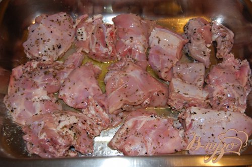 Кролик с ореховым соусом и кускусом Кролик с ореховым соусом и кускусом