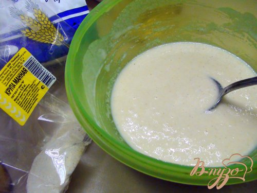 Пышные оладушки из манки на сыворотке. Пышные оладушки из манки на сыворотке.