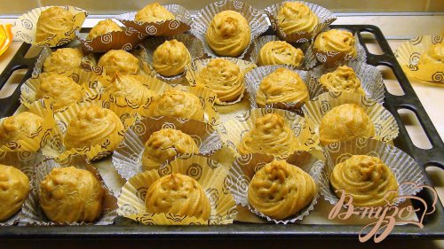 Профитроли из ржаной муки с грибной начинкой. Профитроли из ржаной муки с грибной начинкой.