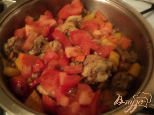Кус-кус с курицей и овощами Кус-кус с курицей и овощами