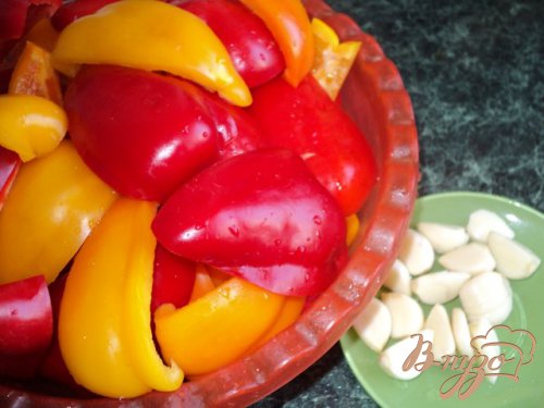 Перец маринованный с медом. Перец маринованный с медом.