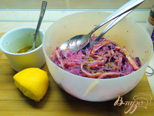 Фунчоза с печёной свёклой и яичными блинчиками. Фунчоза с печёной свёклой и яичными блинчиками.
