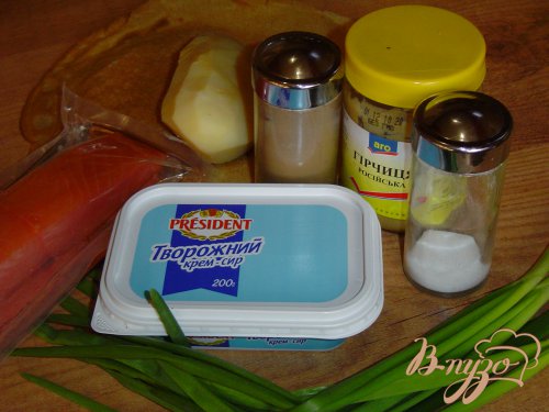 Блинная закуска "Русская" Блинная закуска "Русская"
