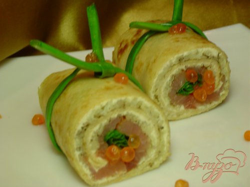 Блинная закуска "Русская" Блинная закуска "Русская"