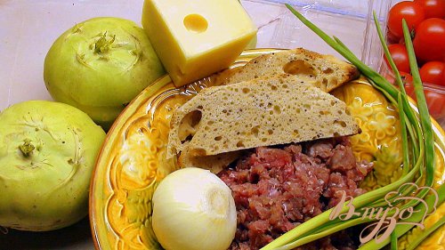 Чашечки из кольраби фаршированные и запеченные! Чашечки из кольраби фаршированные и запеченные!