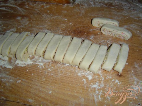 Печенье с фисташками и крабовыми палочками Печенье с фисташками и крабовыми палочками