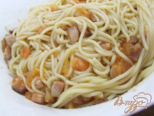 Spaghetti Amatriciana Spaghetti Amatriciana