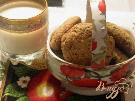 печиво вівсяне з шоколадом. як приготувати з фото