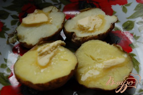 Картошка из микроволновки Картошка из микроволновки