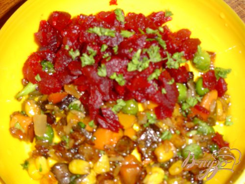 Свекла, фаршированная рисом и овощами Свекла, фаршированная рисом и овощами